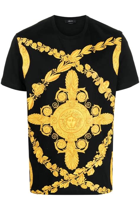 tshirt dames versace|Versace t shirt men price.